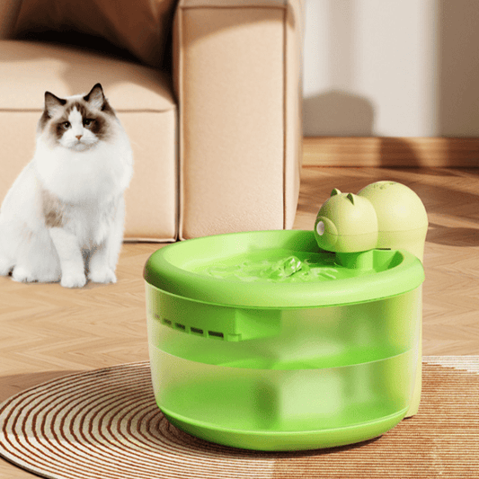 Beroligende fontæne til katte