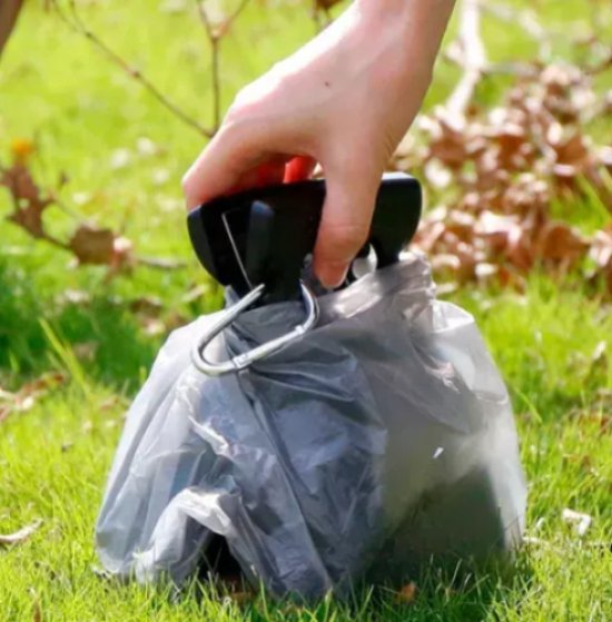 Praktisk og hygiejnisk foldbar løsning til hundelort