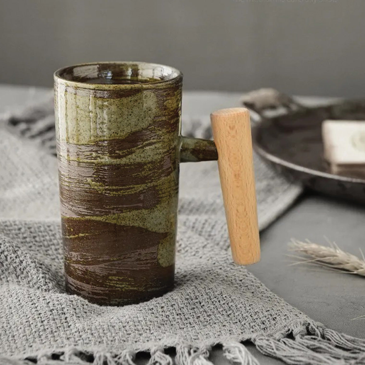 Agata Krus - Elegant Keramisk Kaffekop