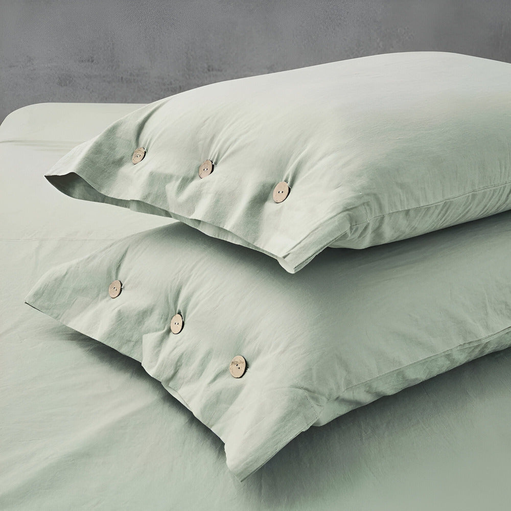 Luksuriøst bomuldssengetøj sæt 135x200 cm med pudebetræk – blødt, åndbart og elegant design