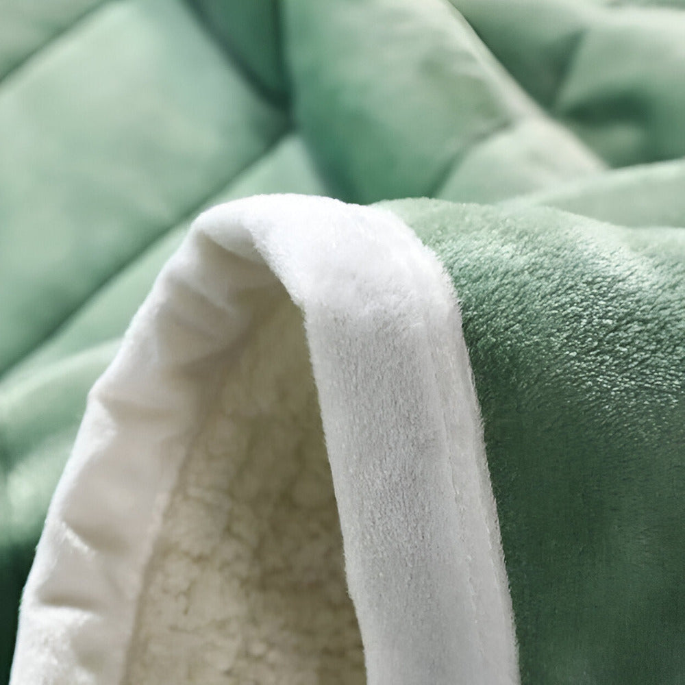 Hyggeligt Sherpa Fleece Tæppe – Ultra Blødt, Varmt og Luksuriøst Tæppe til Seng og Sofa