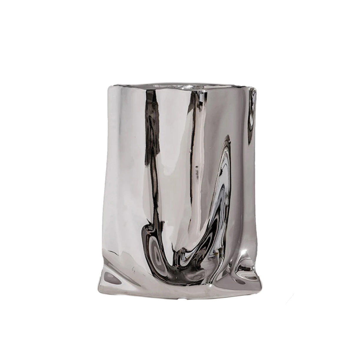 Elegant plisseret blomster vase | Perfekt moderne dekoration til alle dine rum