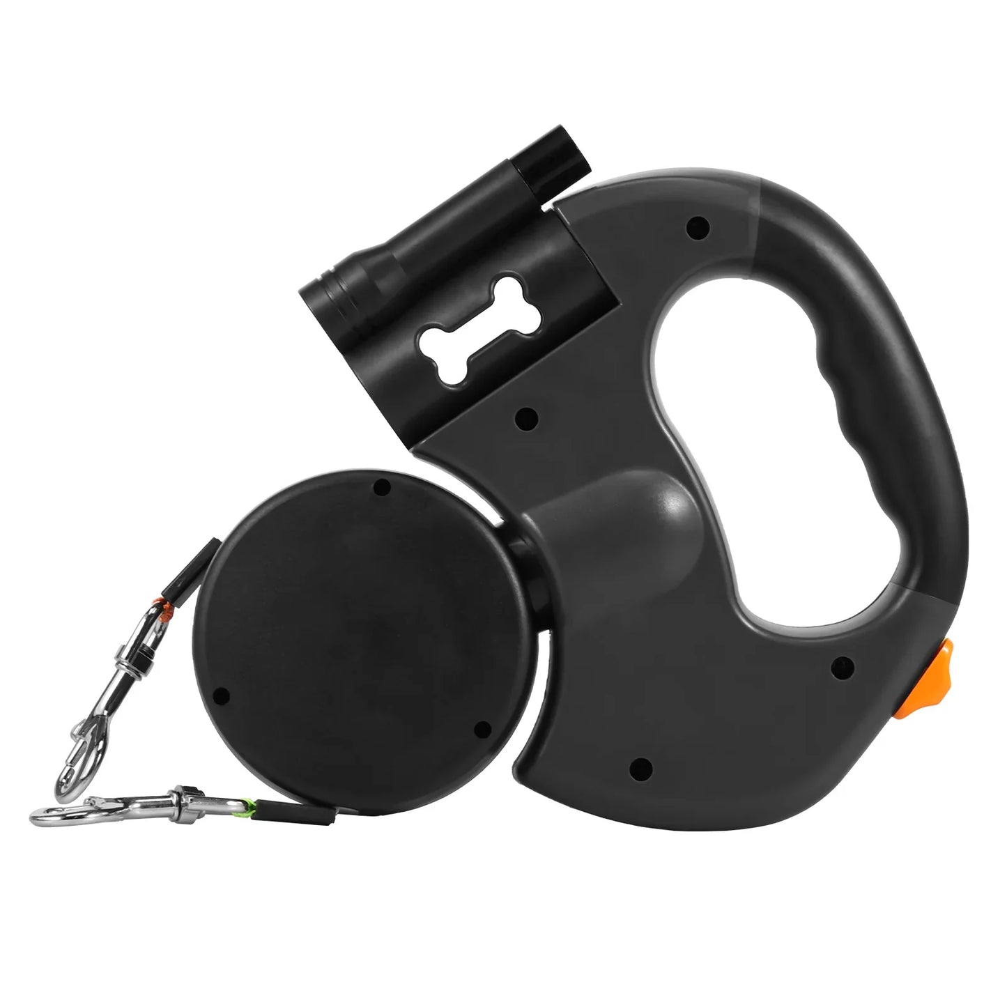 Sikker reflekterende hundesnor med praktisk opbevaringslomme