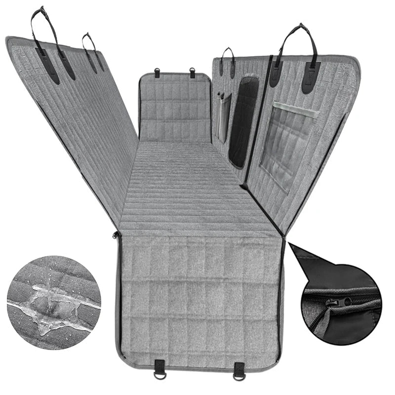 Ultimativ komfort hunderejsehængekøje til bagsædet