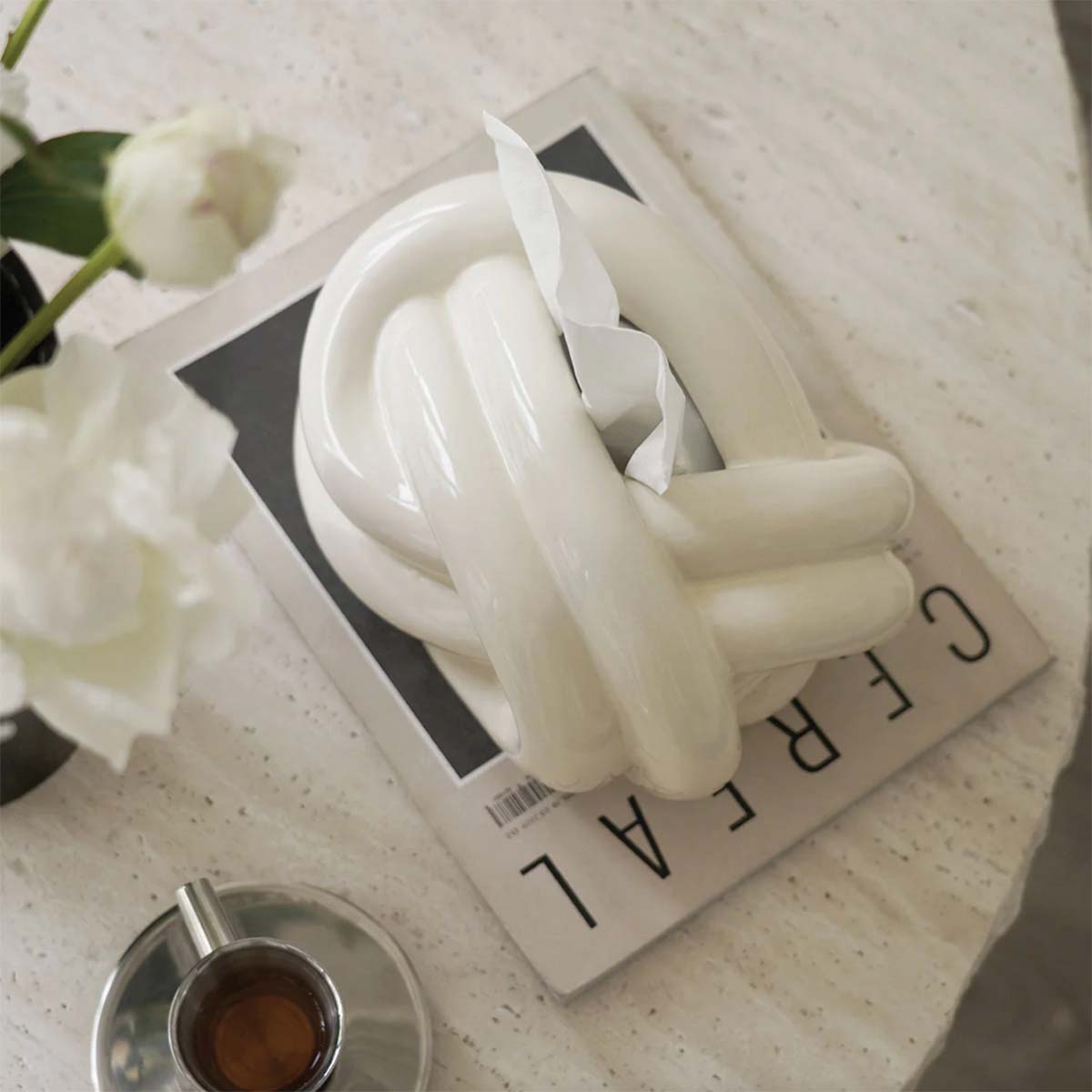 Knot Tissue Box | Tilføj et strejf af elegance og funktionalitet til din indretning