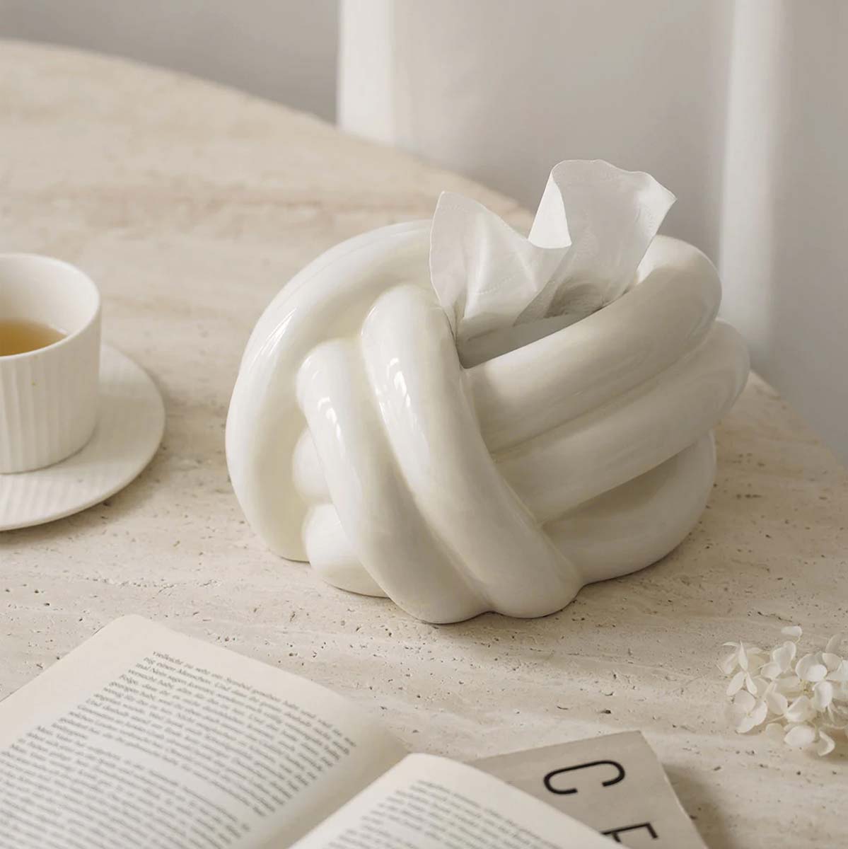 Knot Tissue Box | Tilføj et strejf af elegance og funktionalitet til din indretning
