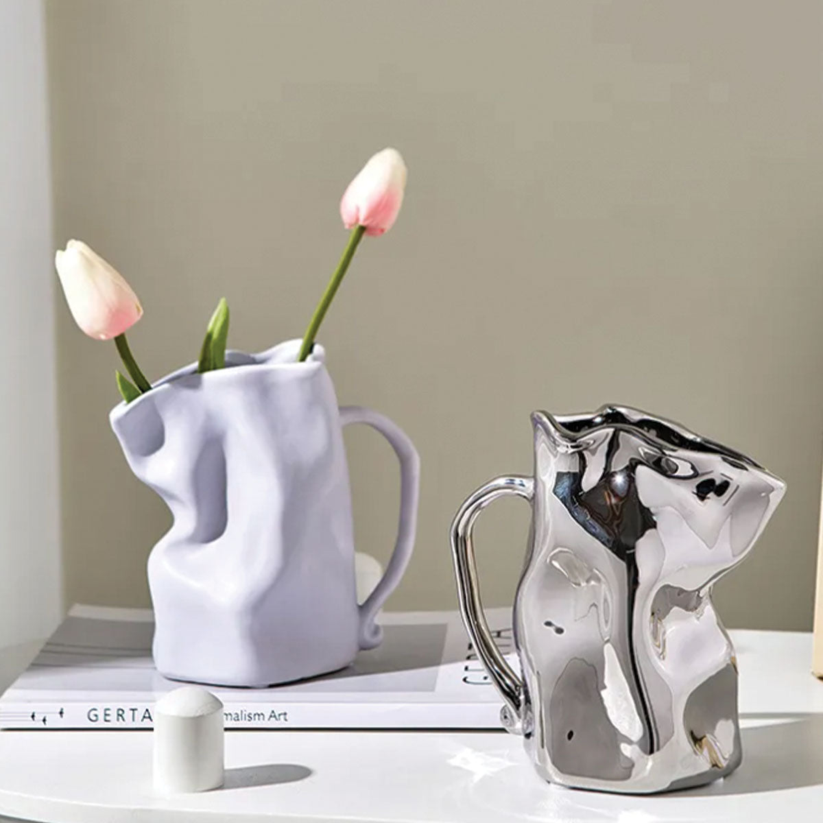 Foldet kaffekopvase