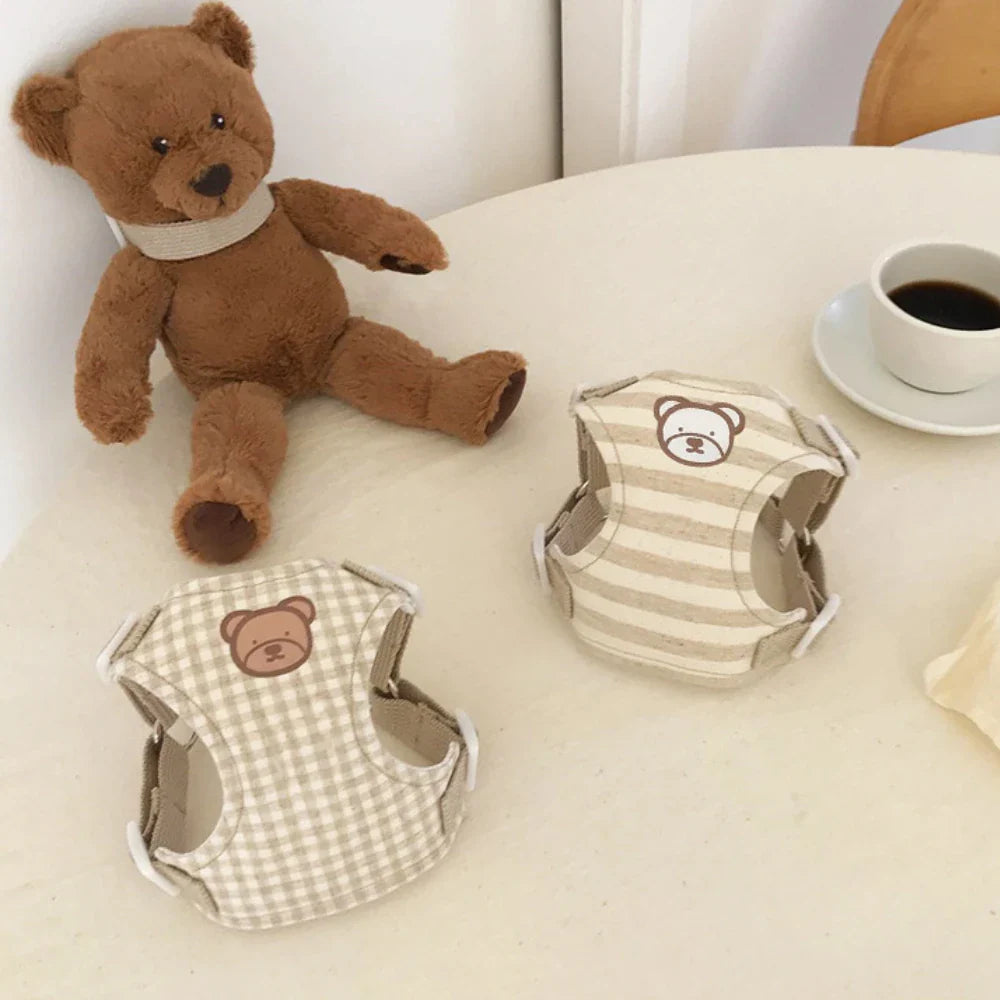 Elegant og behageligt hvalpe sele og snor