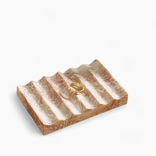 Elegant Cannelé Stenfad | Forfinet Naturligt Stendesign til en Sofistikeret Indretning