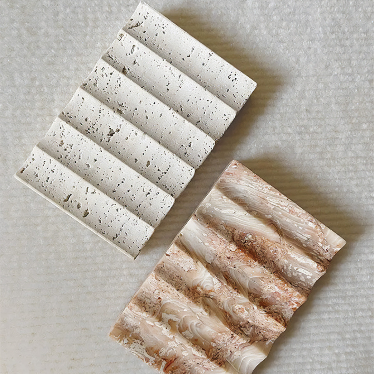 Elegant Cannelé Stenfad | Forfinet Naturligt Stendesign til en Sofistikeret Indretning