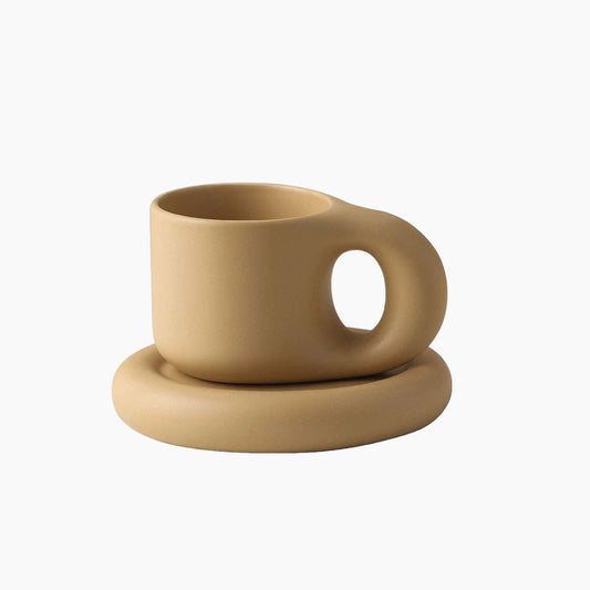 Elegant holdbar keramisk espressokop – perfekt til dine premiumkaffer
