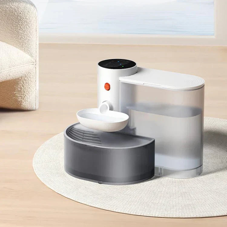 PetFresh | 1.8L trådløs vandfontæne til nem og sund drikkeoplevelse