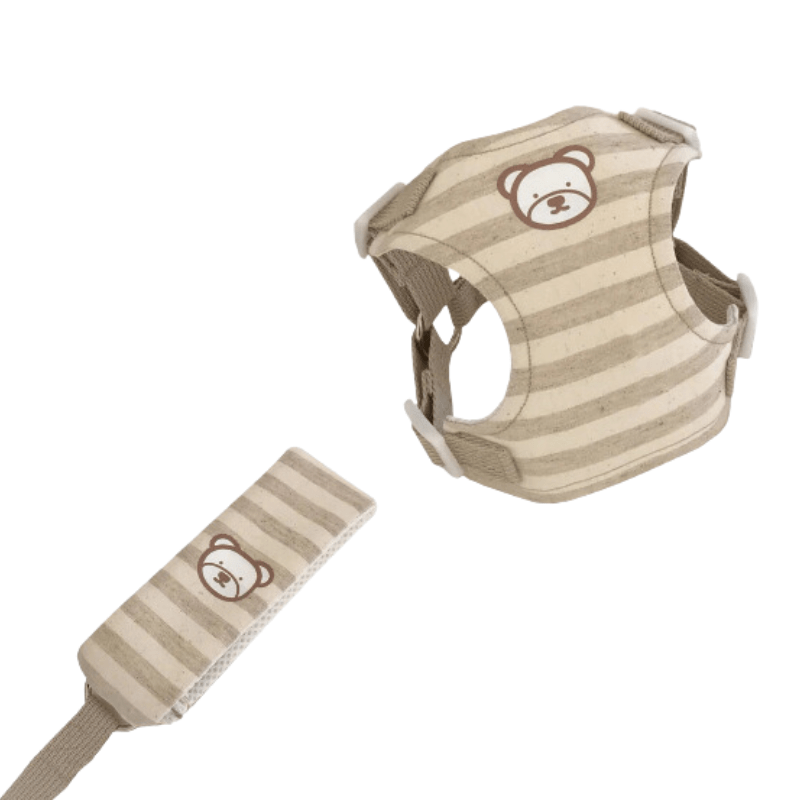 Elegant og behageligt hvalpe sele og snor