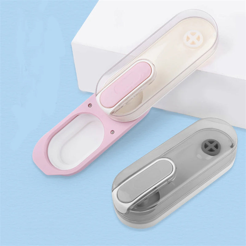 Praktisk sammenklappelig vandflaske til nem rejse med kæledyr