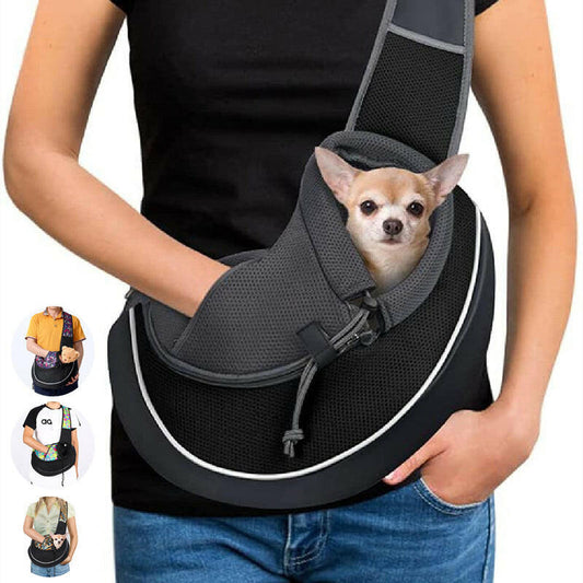 Dyretransporttaske med ergonomisk design til behagelig rejse for hunde og katte