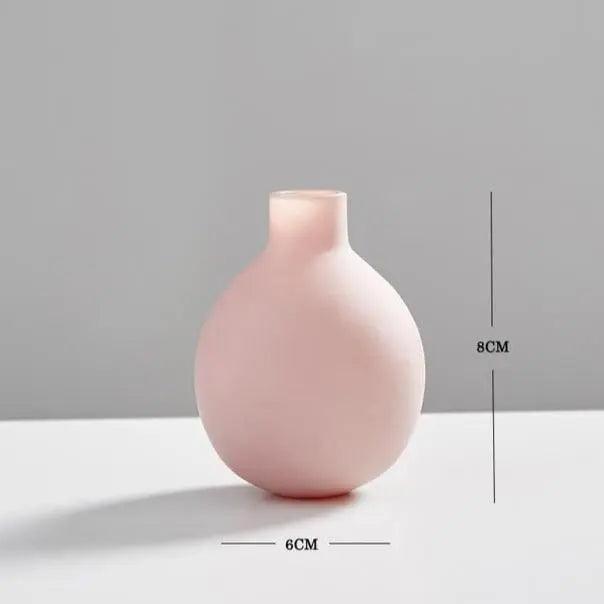 Moderne keramisk vasekollektion