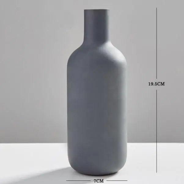 Moderne keramisk vasekollektion