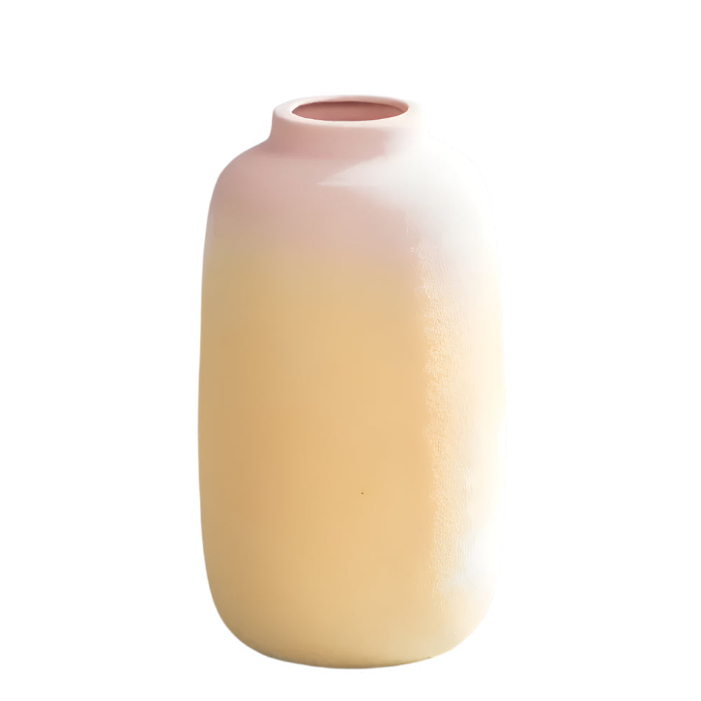 Isandria - Stilfuld keramisk vase i elegante macaronfarver