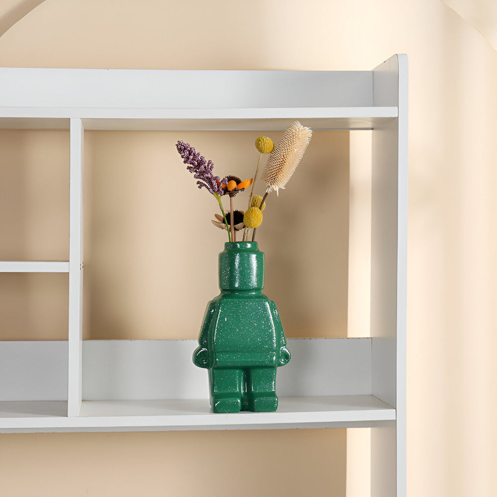 Larissa - Moderne robotdesign flettet plantepotte til et unikt havepræg