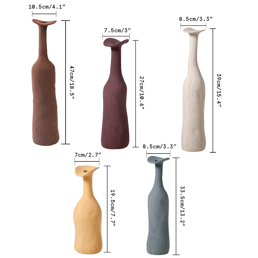 Morandi Moderne Keramiske Vase – Smart og Elegant Dekorativt Element