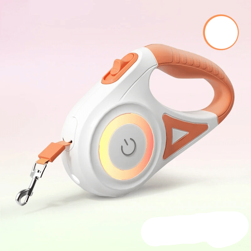 Ultimativ hundesikkerhed: LED-belysning og 5 m rækkevidde til nattevandring