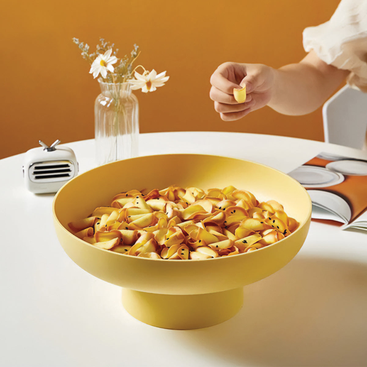 Rund frugtboks