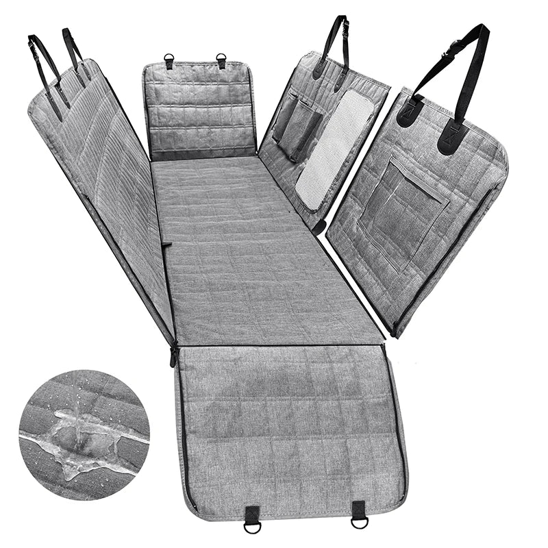 Vandtæt hundesædeovertræk til bil - Beskyt nemt din bil og hund