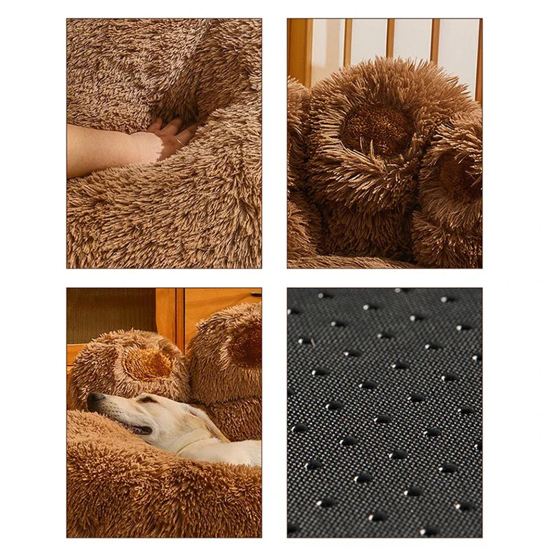 Komfortabelt og varmt foldbart hundeseng til små og mellemstore hunde