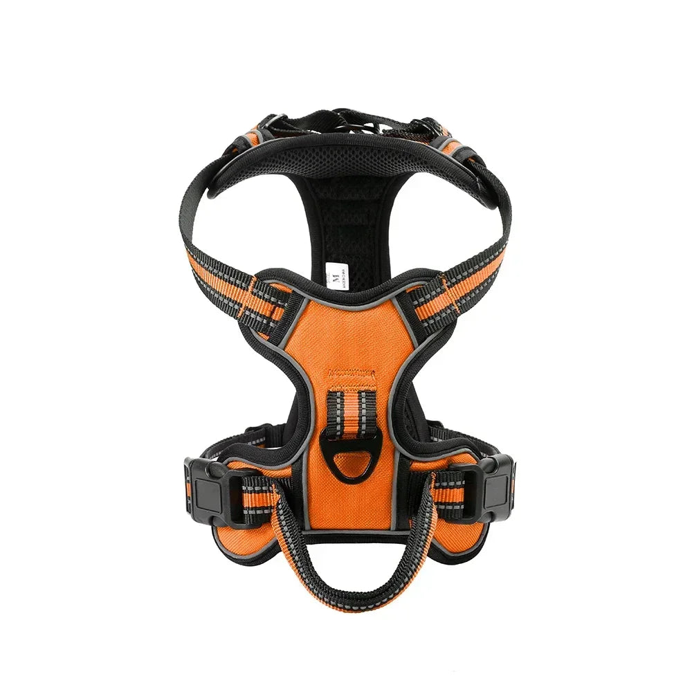 Justerbar nylon hundesele for komfort og sikkerhed