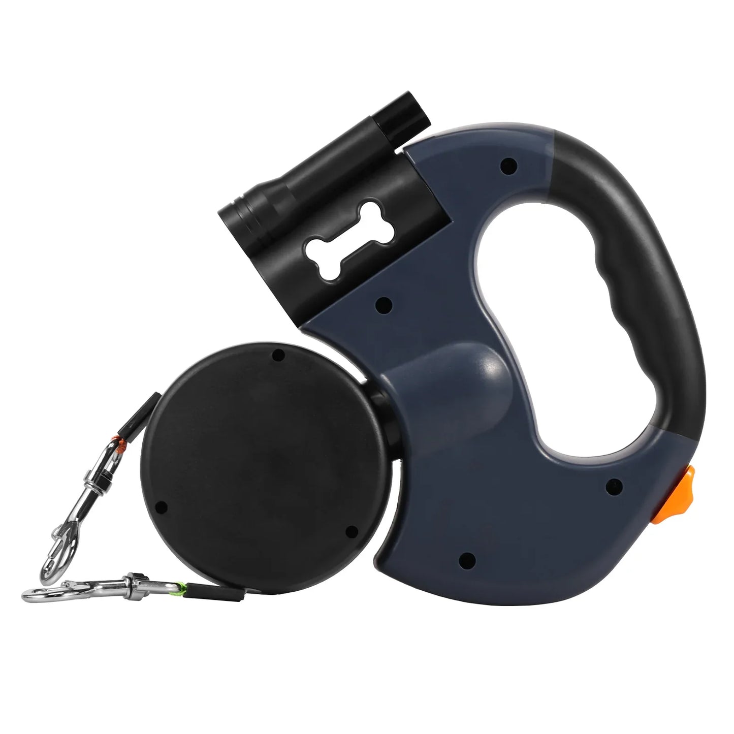 Sikker reflekterende hundesnor med praktisk opbevaringslomme