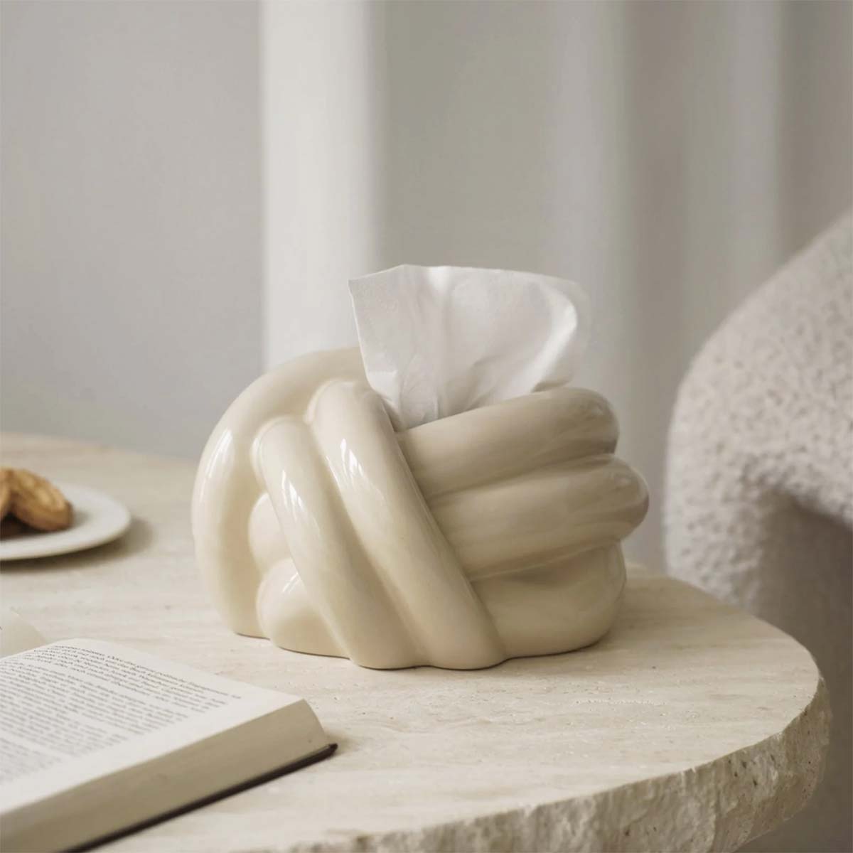 Knot Tissue Box | Tilføj et strejf af elegance og funktionalitet til din indretning