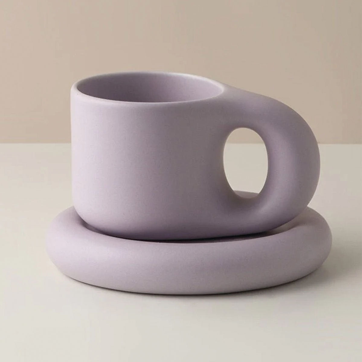 Elegant holdbar keramisk espressokop – perfekt til dine premiumkaffer