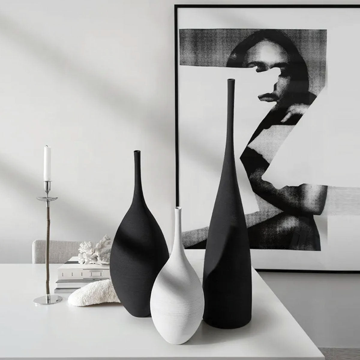 Osram Keramisk Vase – Premium Elegance til et Moderne og Sofistikeret Interiør