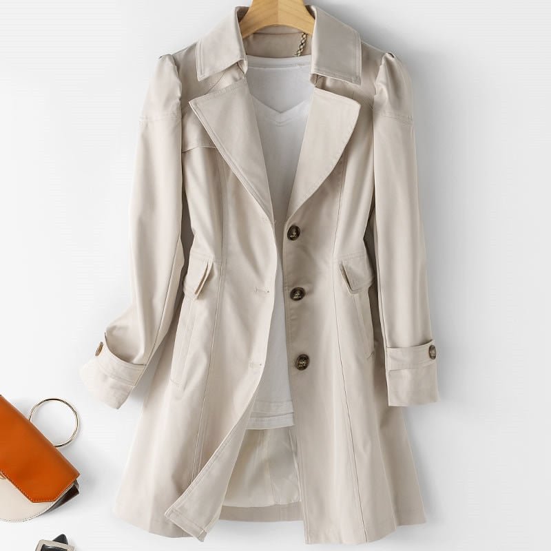 Luna | Elegant Wool Coat - Stylish and Timeless Design for Every Occasion